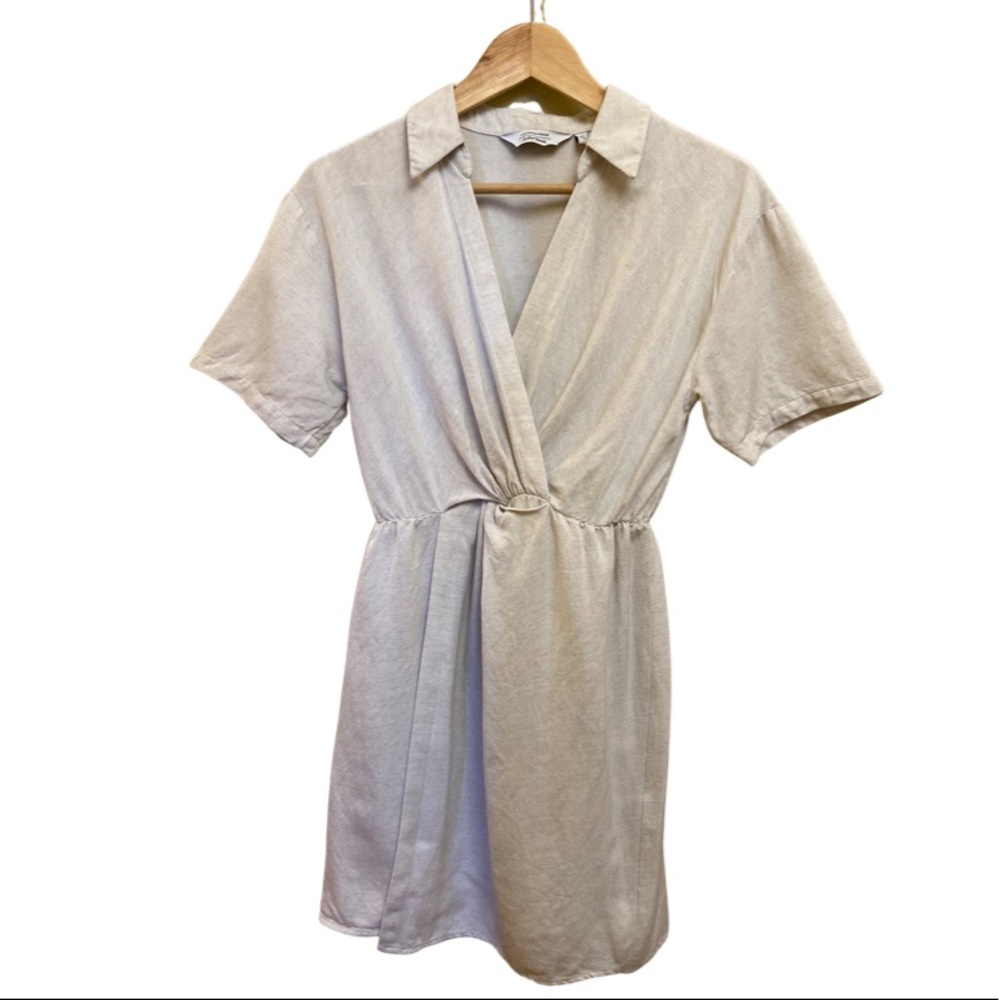 And Other Stories Atelier Collard Faux Wrap Dress size 4